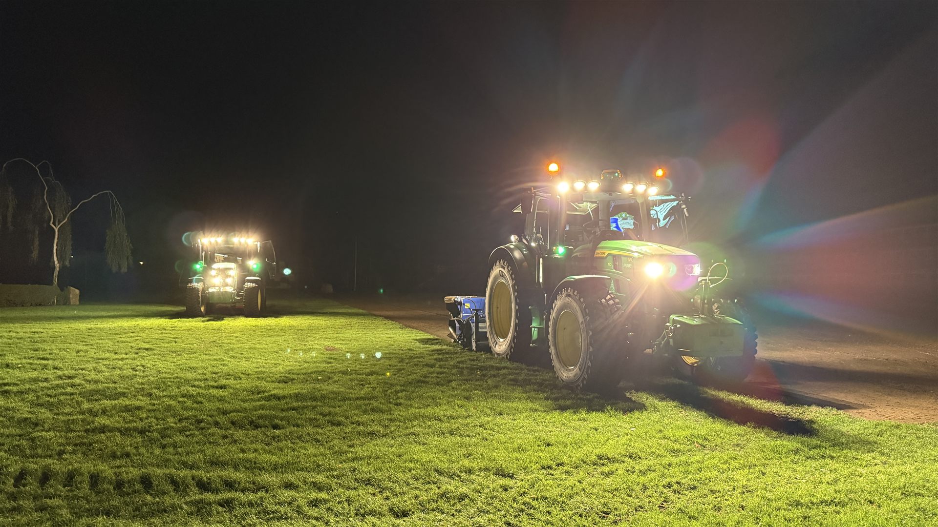 Sports pitch work